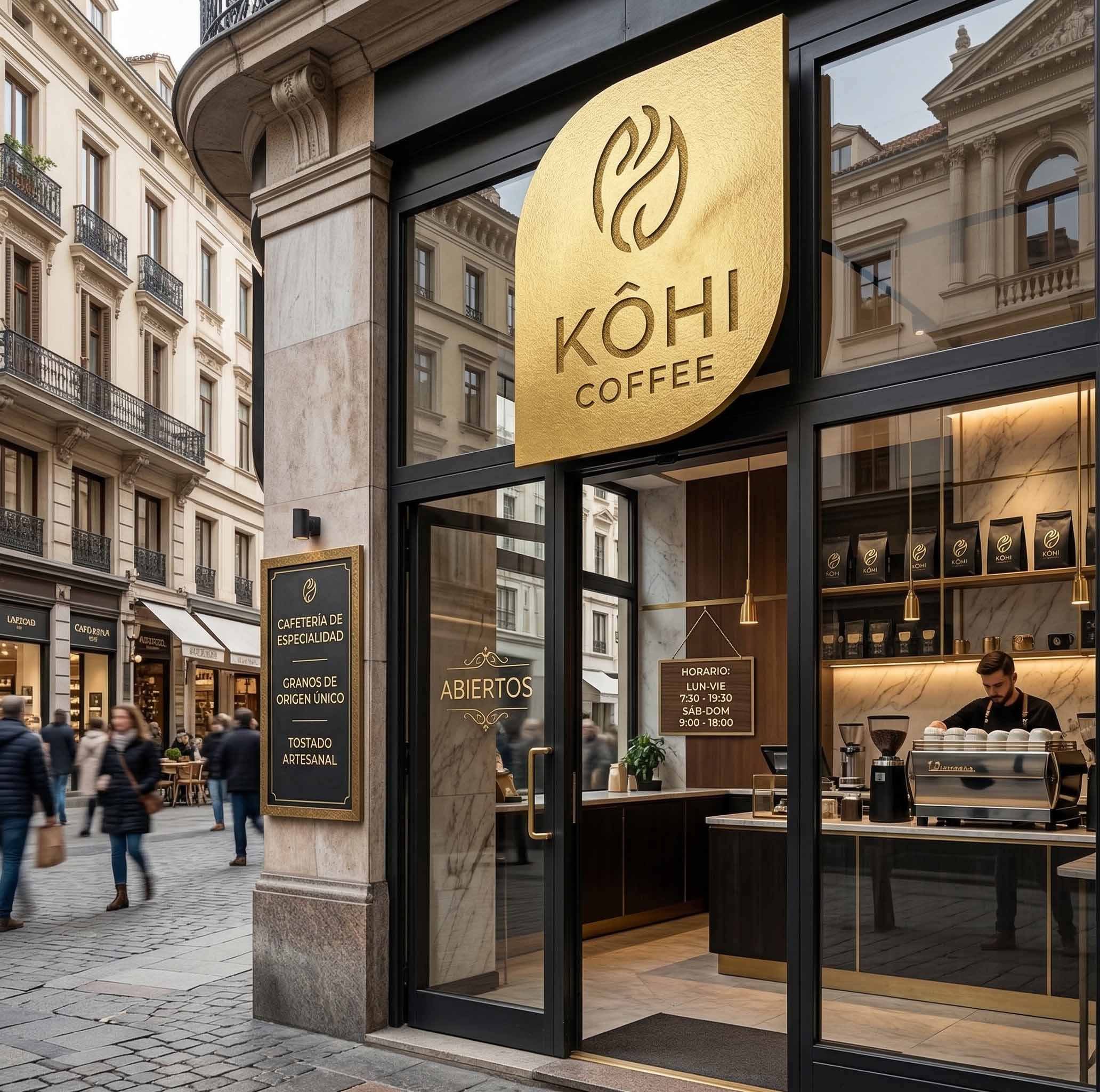 Kohi Coffee Branding